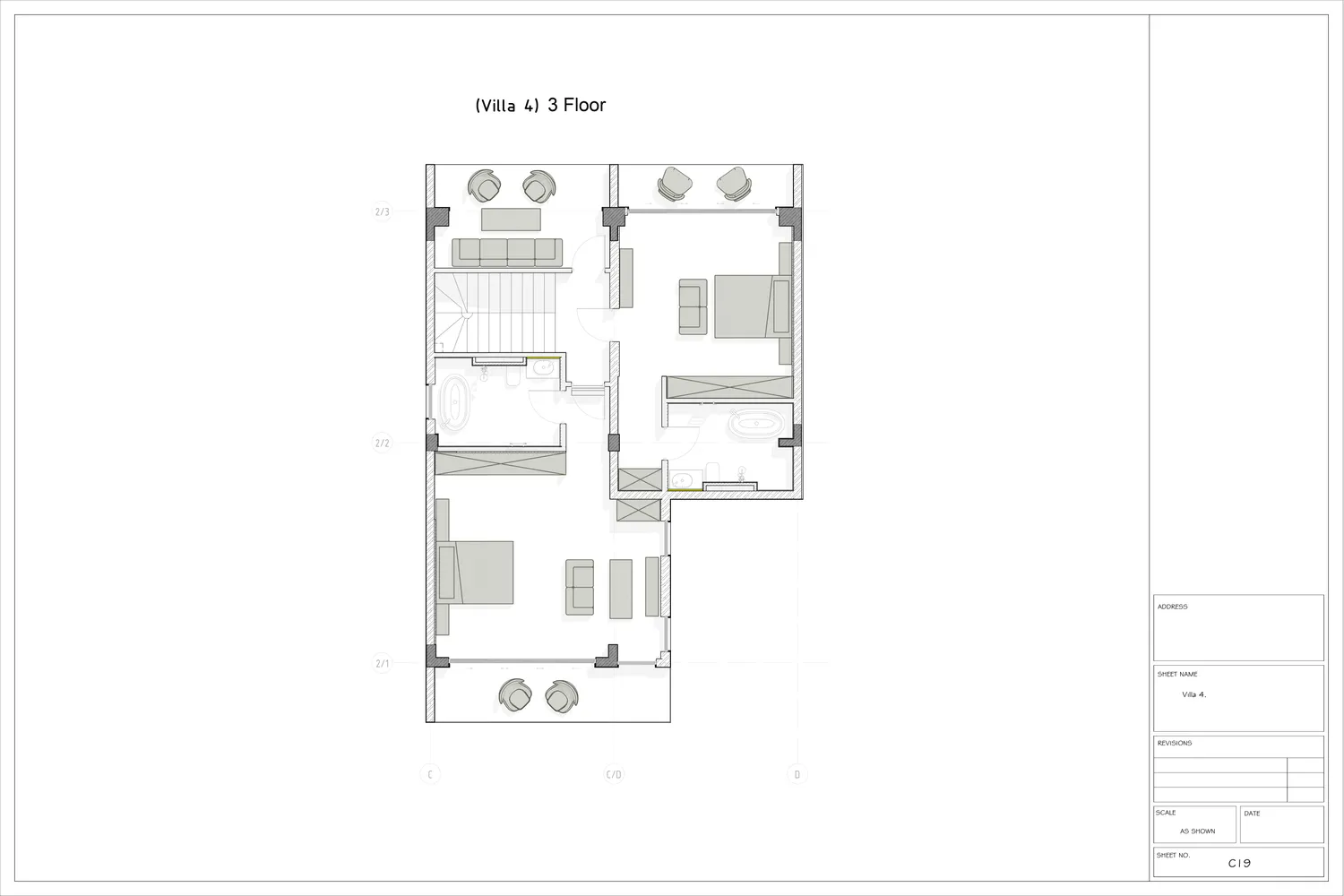 Планировка вилла 503 м²